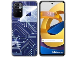 Capa Xiaomi POCO M4 Pro 5G TUMUNDOSMARTPHONE Circuito Multicor