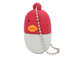 HURRISE Usb Flash Drive Ultra Estável Usb Flash Drive Bonito dos Desenhos Animados Mini Usb Flash Drive Computador Interno Frango 64Gb