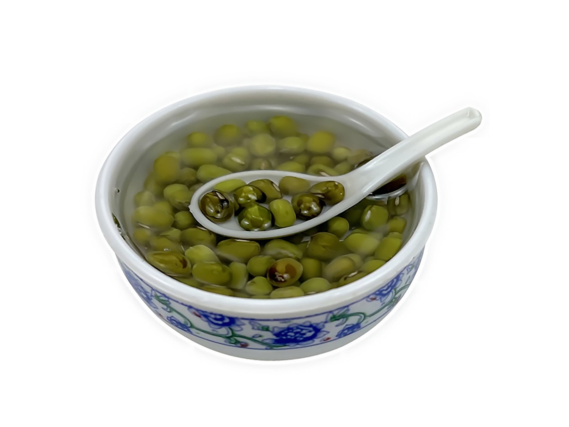 Walshlxq modelo de Comida Miniatura 4cm Simulación Alta Arroz Con Judías Verdes En Taza Decoración para Casas de Muñecas