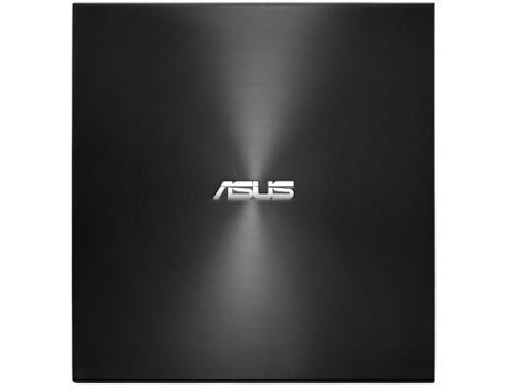 Drive Ótica Externa ASUS ZenDrive U7M (SDRW-08U7M-U) Preta — M-DISC | USB 2.0 | Ultra-Slim | 8X