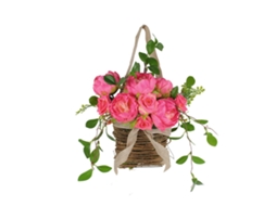 Arranjo de Rosas Artificiais para Porta LAXISCREED