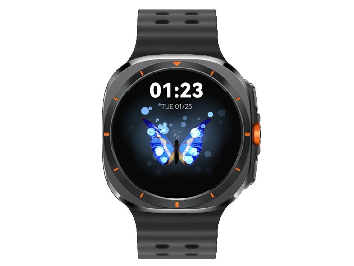 Smartwatch com Chamadas Bluetooth Frequência Cardíaca Pressão Arterial Oxigênio Sem Sangue e Rastreamento Esportivo Branco Bestvite