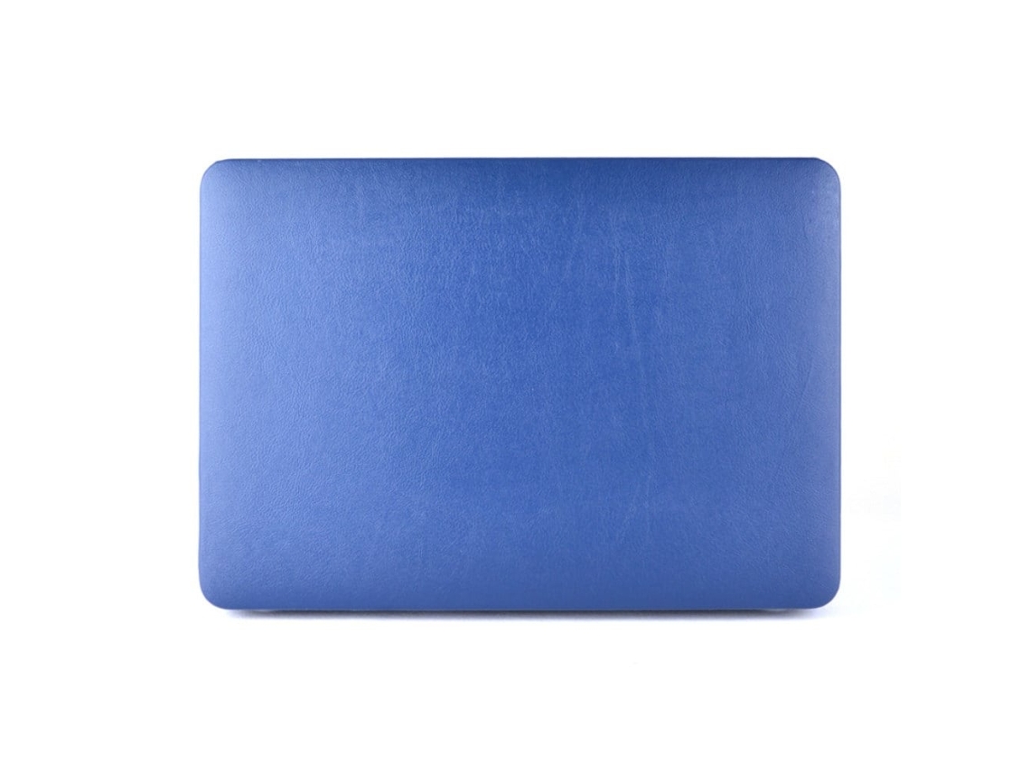 Capa De Couro Ancker Para Macbook Air 13,3 Polegadas Azul Escuro Brilvibera