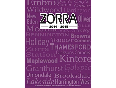 Livro Zorra 20142015 de Linda Jane Speck Schwientek (Inglês)