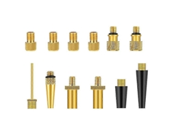 Kit De Inflação Com Adaptador Para Bomba De Ar Comprimido, Bico Inflador E Válvula De Agulha. Hengjian