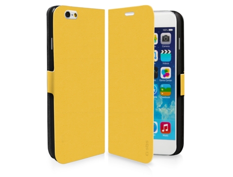 Capa SBS Book iPhone 5, 5s, SE Amarelo — Compatibilidade: Apple iPhone 5, 5s, SE