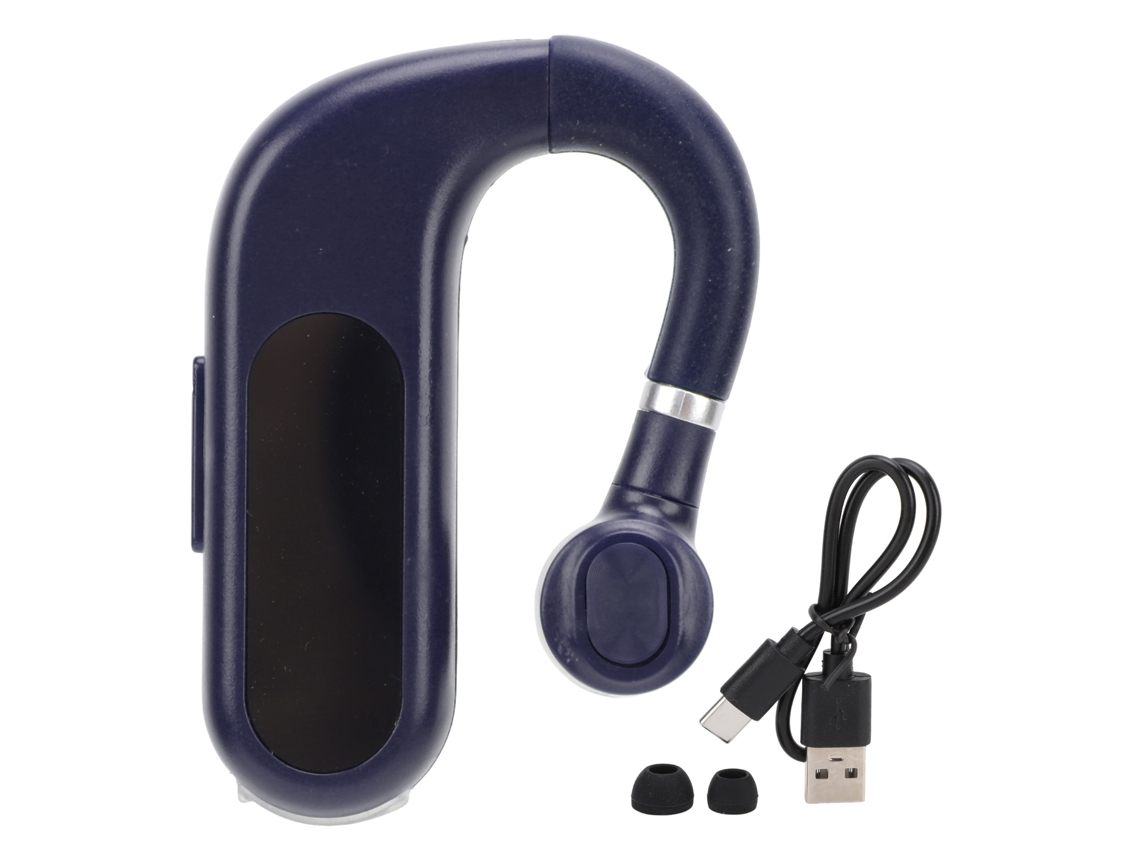 Fones de ouvido Bluetooth intra auriculares, cancelamento de ruído, display digital EOOCOO