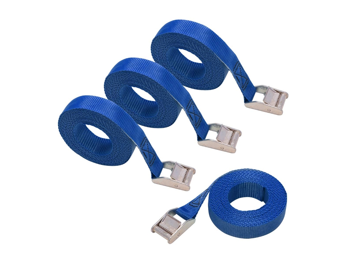 Conjunto de 4 cintas de tensionamento, 3 m AQUAFORGE