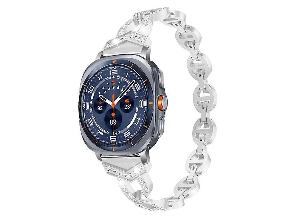 Pulseira De Relógio Xdfind Diamond Em Aço Inoxidável