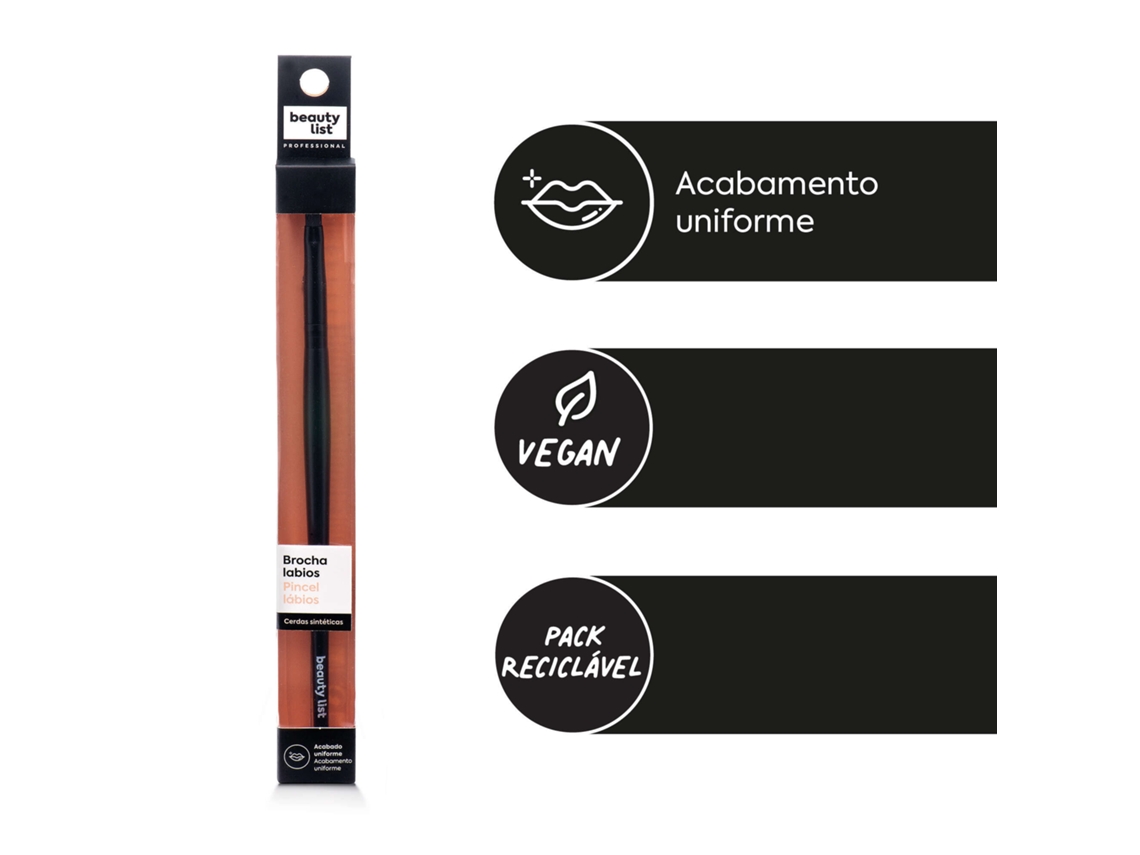 Pincel Pro Para Lábios Beauty List