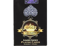 Staroyun1030653 Plastic Star Poker Jumbo Playing Card /Toys