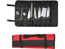 Bolsa dobrável para ferramentas, bolsa portátil de lona, impermeável, multifuncional, para organização de ferramentas.