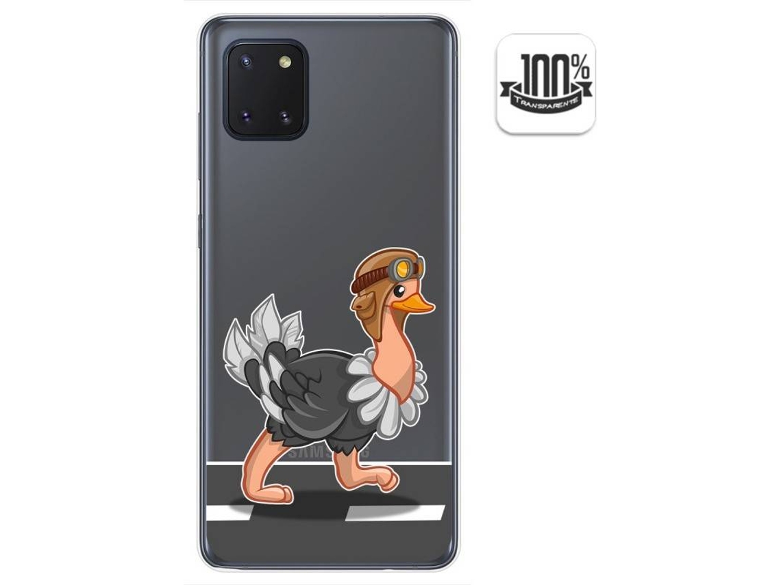 Capa Samsung Galaxy Note 10 Lite TUMUNDOSMARTPHONE Avestruz Multicor
