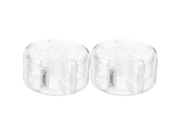 Conjunto de 2 Cortadores Fita Adesiva Cleavers para Organização Escritório, Dispensador Mesa, Metal Princi Pal GOKOCO