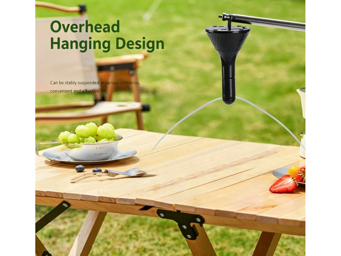 Repelente De Moscas Com Design De Suspensão Superior, 2 Em 1 Anti-insetos Portátil Para Camping E Piqueniques