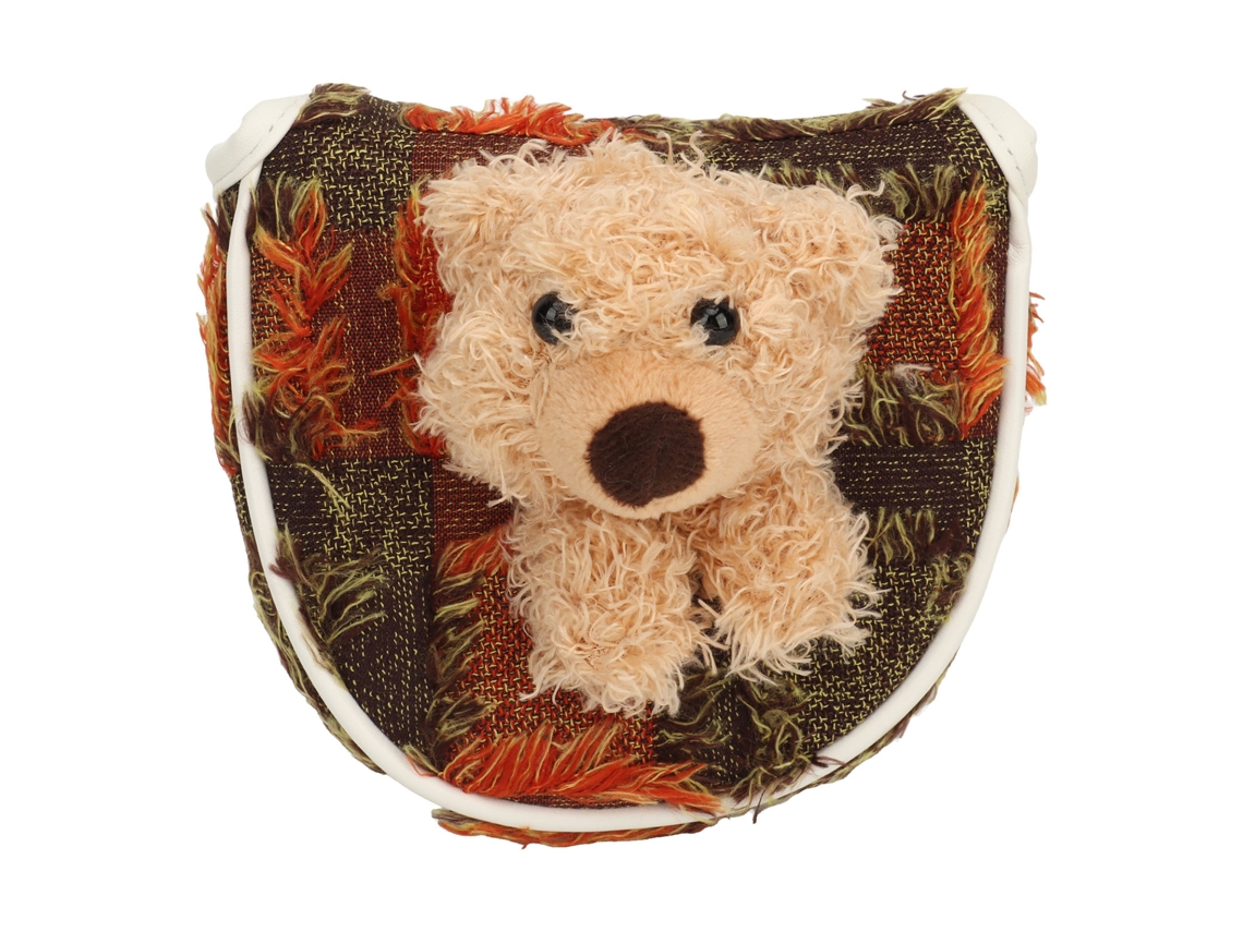 Funda para Cabeça de Palos de Golfe com Fecho Magnético, Oso, Pequena, Redonda