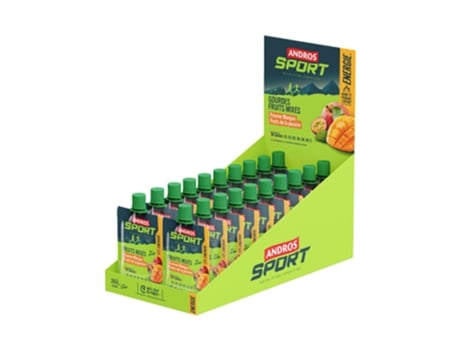 Misturas De Frutas Enriquecidas Com Vitaminas Andros Desporto (20x90g)