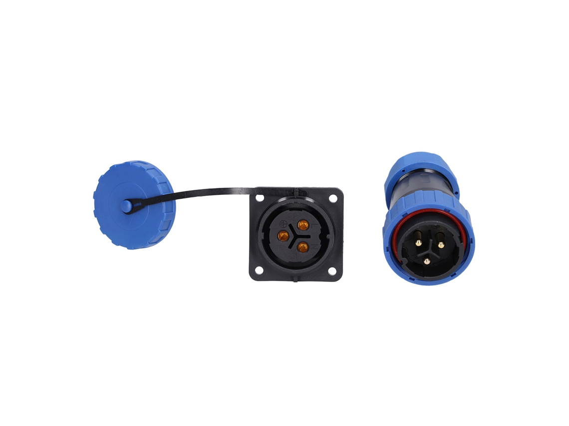 Laxiscreed Conectores Impermeáveis Quadrados Ip68 Com 4 Orifícios Para Instalação Segura
