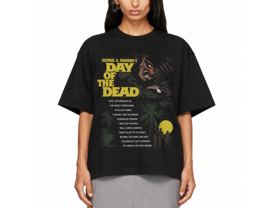 Rockinstone Day Of The Dead Dotd Out Of The Night Black T-shirt Size:xxl