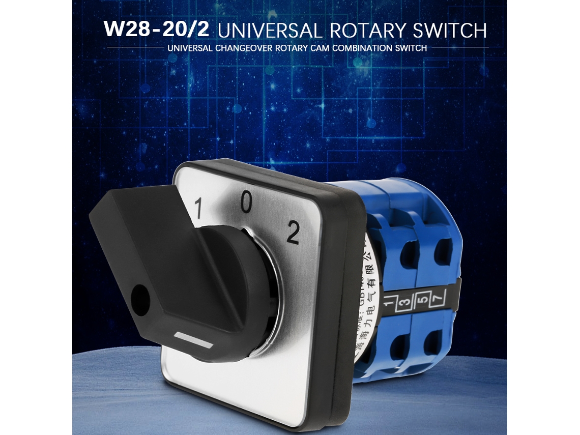 Chave Rotativa De Câmera 3 Posições Universal