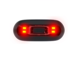 Luz Do Capacete - Bicicleta, Motocicleta (preta)