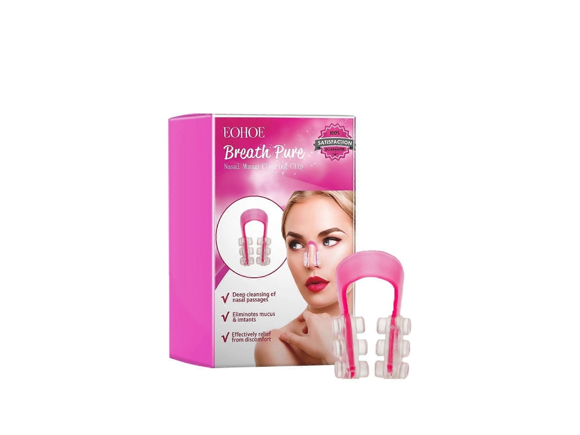 Clipe Para Limpeza Nasal, Limpeza Profunda Do Muco Nasal Para Aliviar A Congestão Nasal E O Desconforto, Proporcionando Uma Respiração Suave E Co