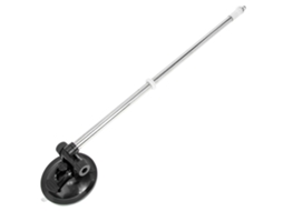 Omni soporte de Bandeira para Carro com Ventosa Telescópica de Material Abs e Borracha para Dias Nacionais e Celebrações 54,5x8,5cm como Se Muestra