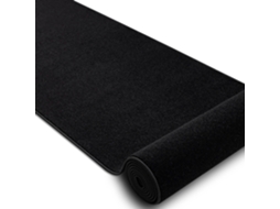 Passadeira Karmel Avião, Uma Cor Preto 120 cm