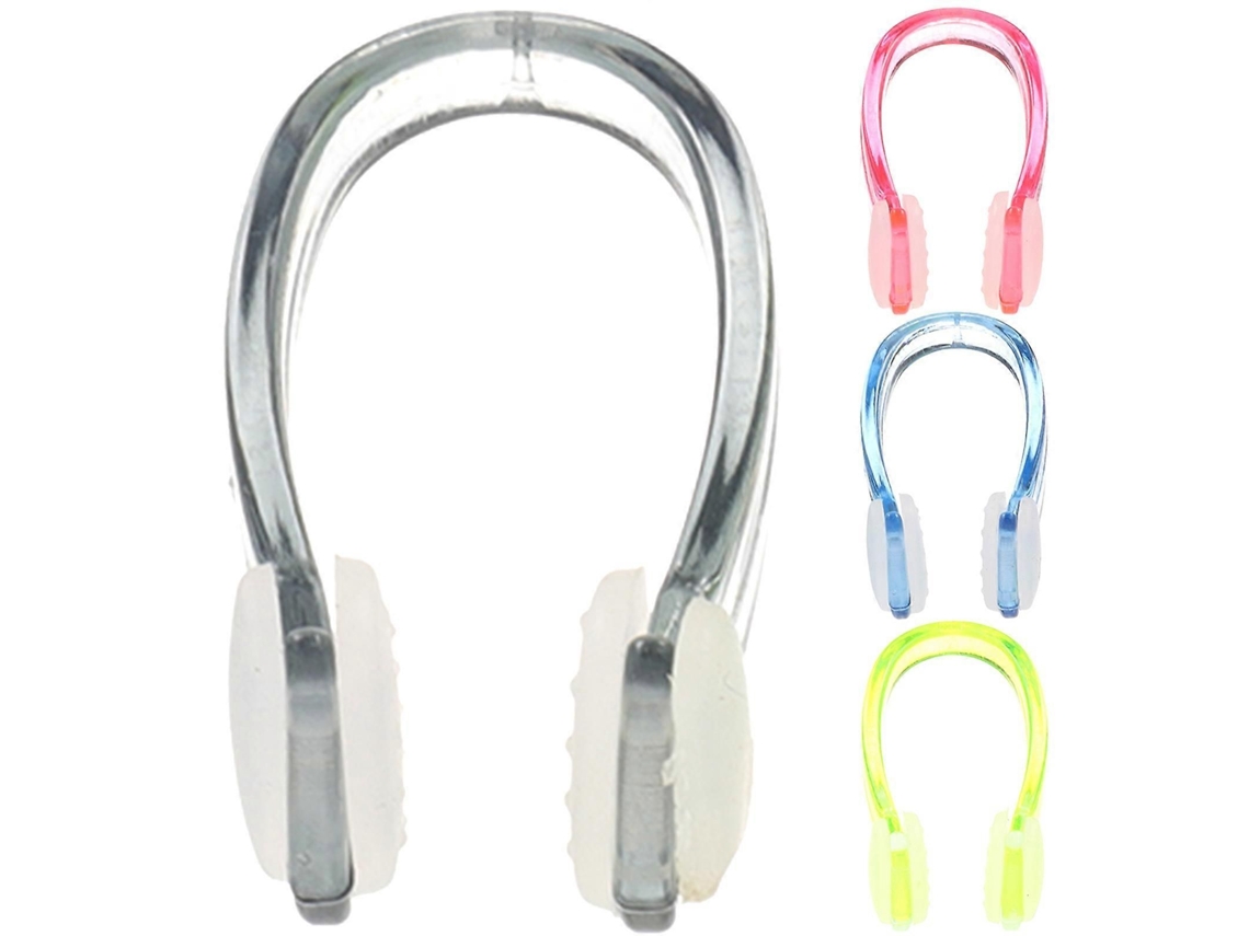 Clipe Nasal De Silicone Para Natação, Confortável, Pacote Com 4 Unidades.