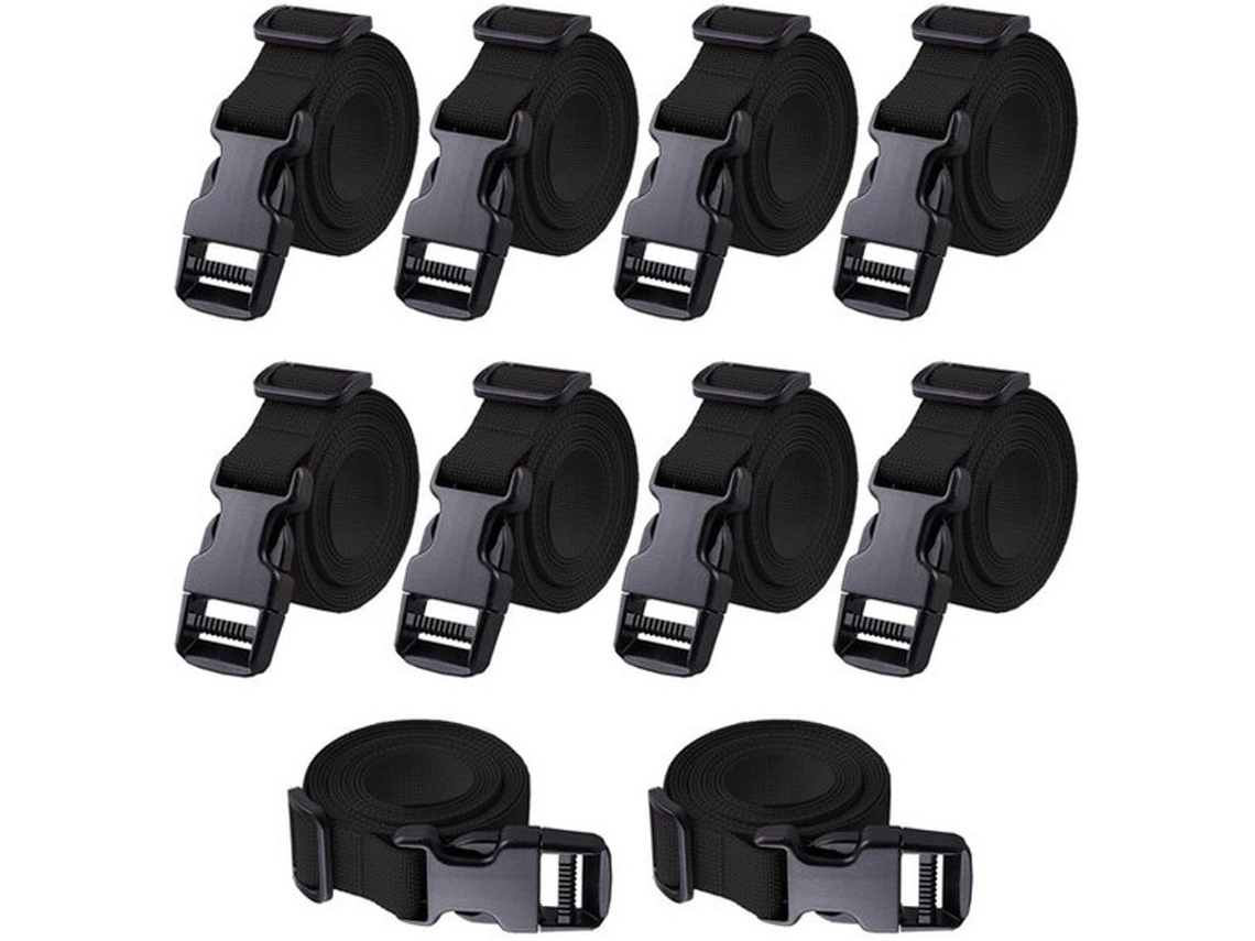 Cinto De Uso 10 Unidades - Cinto De Nylon Ajustável - Fechamento Rápido - 200 Cm De Comprimento - Resistente A Uv - Resistente À Fricção E Tenaz - Cin
