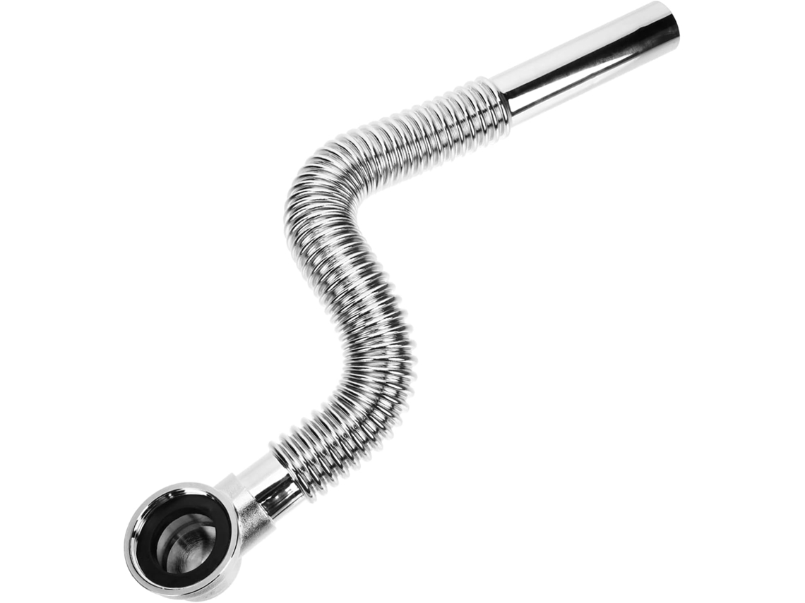 Tubo Flexível De Cobre Para Ralo De Banheiro, 50 Cm | Acessório Para Ralo | Tubo