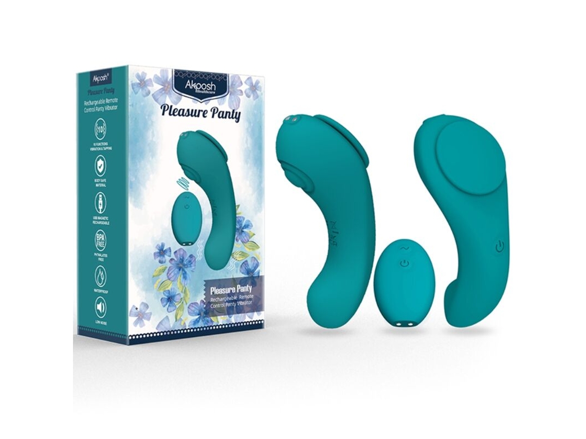 Armony - Pleasure Panty Vibrator Remote Control 3 Speeds Green