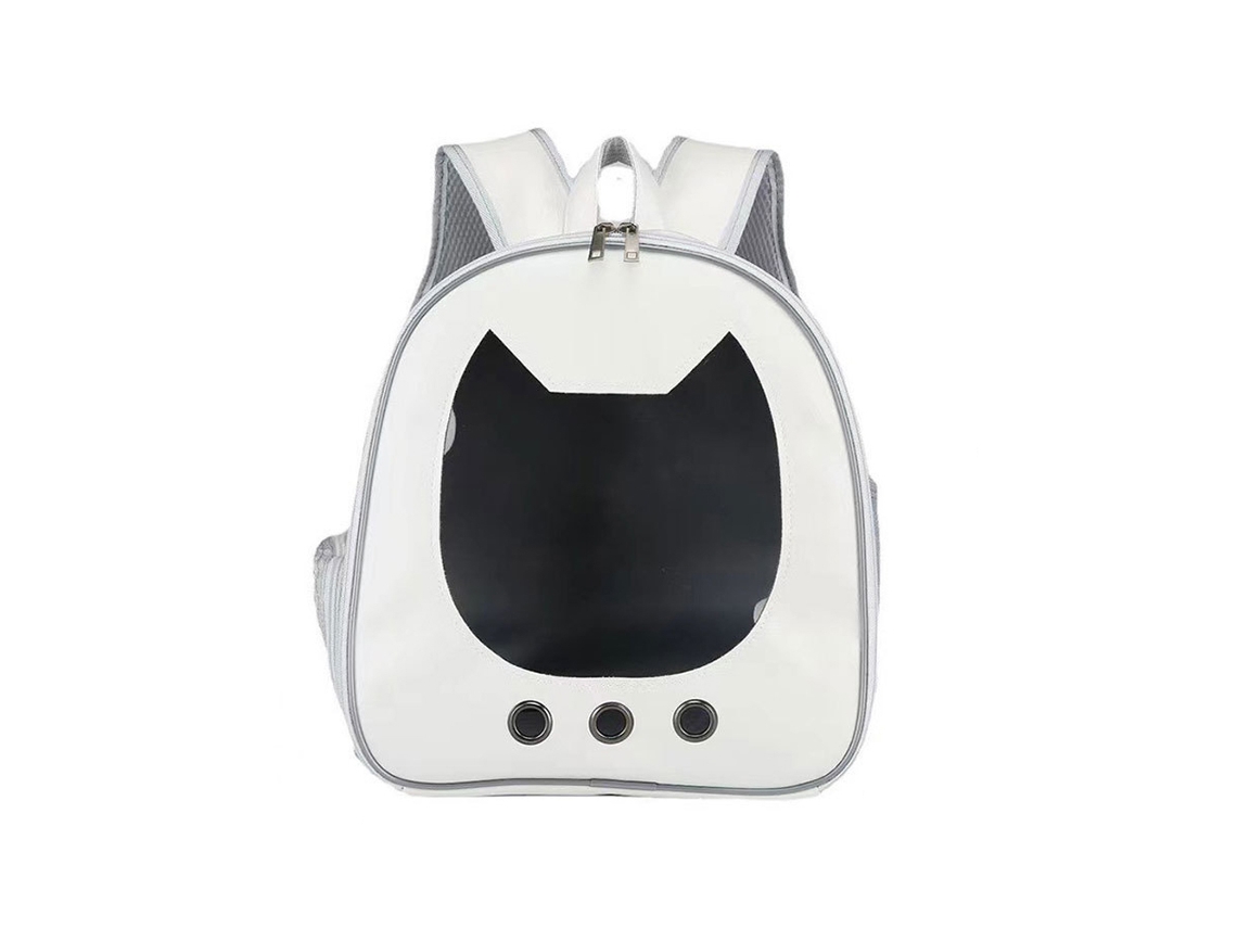 Mochila de Transporte para Animais de Estimação, Branca AQUAFORGE