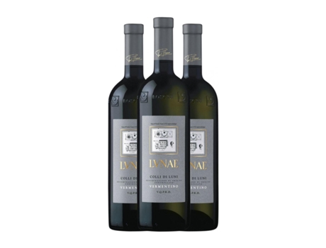 Vinho branco LUNAE Etichetta Grigia Vermentino Colli di Luni (0.75 L - 3 Unidades)