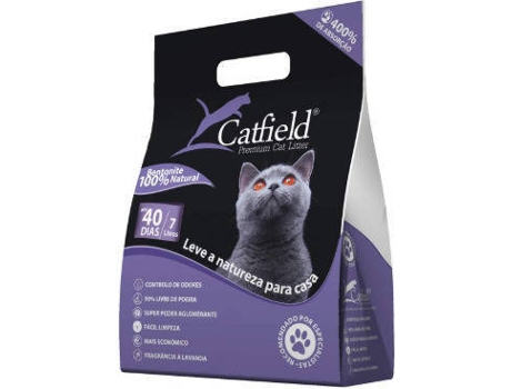 Areia para Gatos CARTFIELD Premium Litter Lavanda (7L)