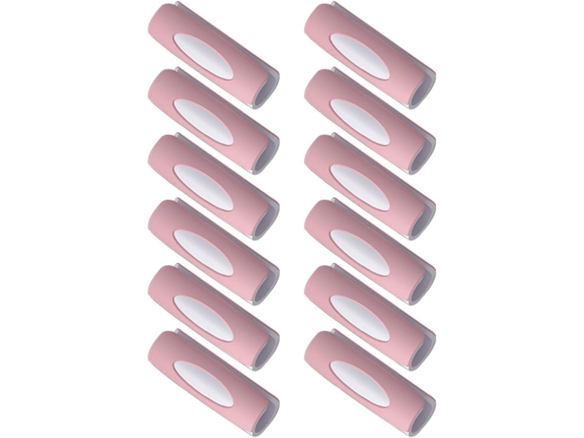 Conjunto de 12 Prendedores Lençol Antiderrapantes, Feitos Pp e Tpr com Alta Elasticidade, para Fixar CHABERLU