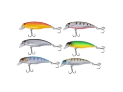 Iscas Minnow Superficiais com Marca para Carpa e Lubina