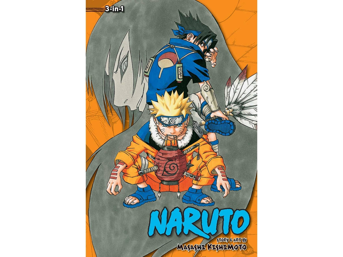 Livro Naruto , Vol. 3 de Masashi Kishimoto (Inglês)