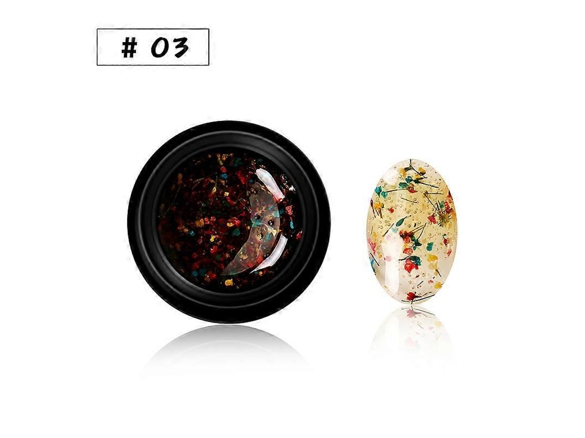 Gel de Unha Flor Seca Polonês Uv Led Esmalte Unhas Não Danifica Inofensivas para Design Arte GOKOCO