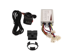 Kit Controlador de Velocidade Mali para bicicleta elétrica 24v 500w com acelerador e indicador de bateria