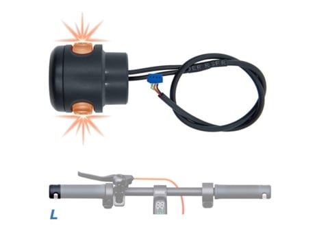 Intermitente De Puã±o 9v L Ninebot Max G2 Ninebot