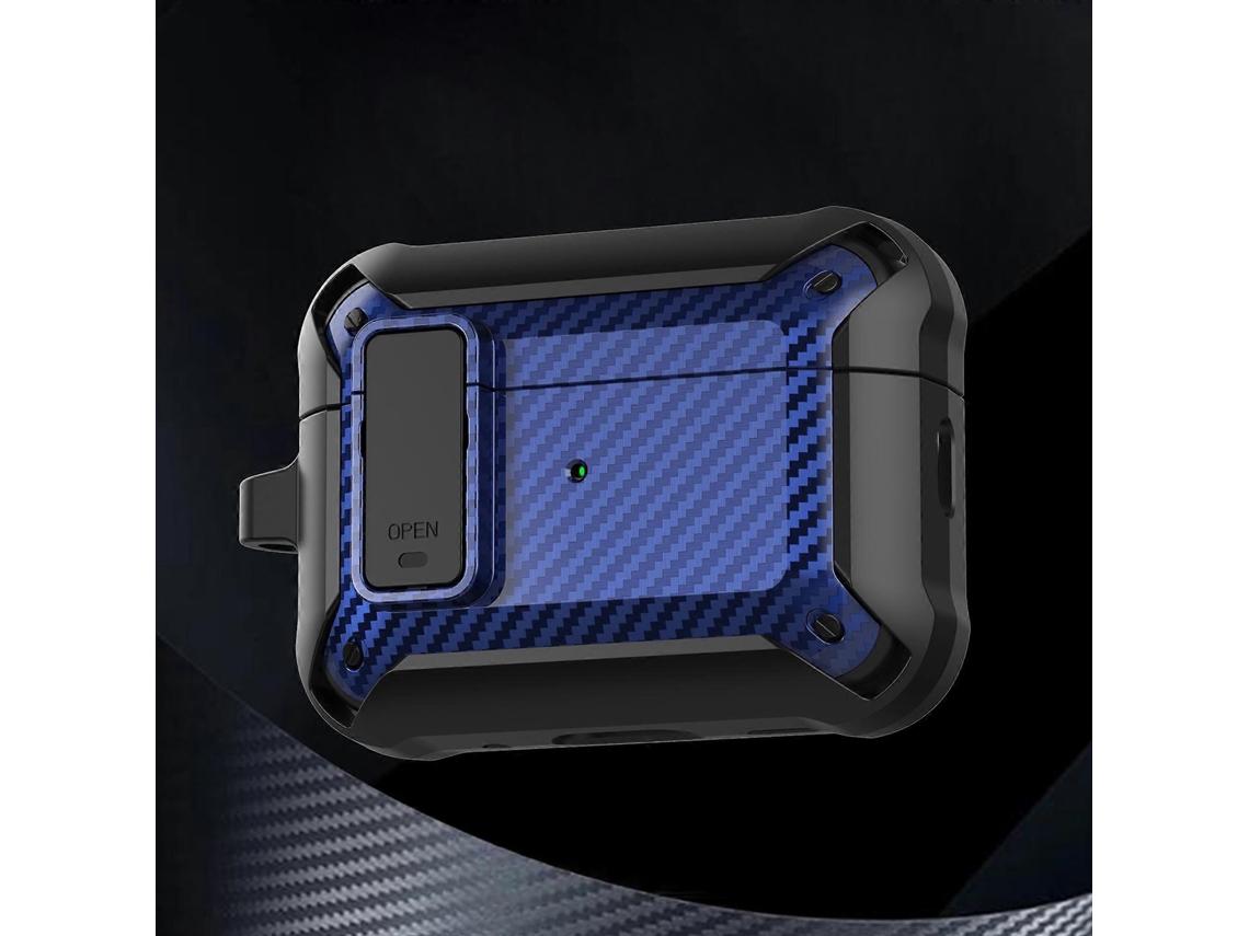 Capa protetora de fibra de carbono Bumblebee para AirPods Pro 2 GIECY