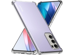 Capa Fina Mm para Oppo Oppo Find X3 Neo HONGWE. Silicone Anti-Choque Transparente