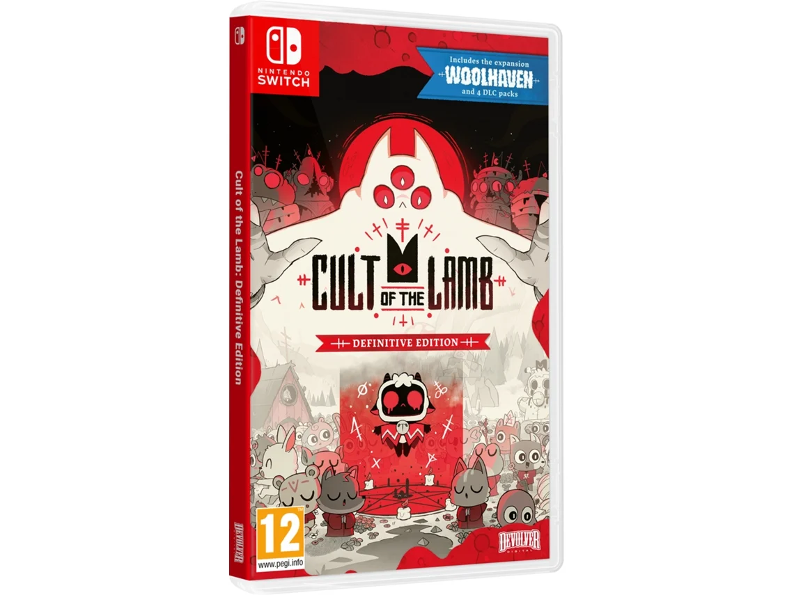 Pré-venda Jogo Nintendo Switch Cult Of The Lamb - Definitive Edition