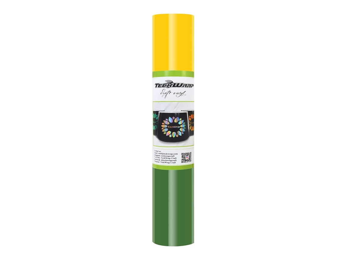 Vinil Térmico Amarelo Verde