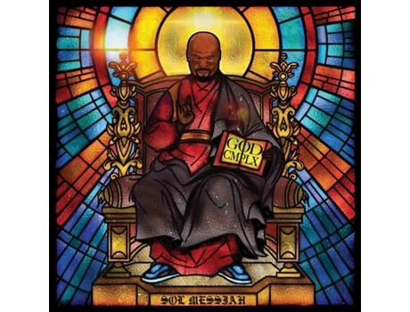 Sol Messiah God Cmplx 2lp Vinil Azul E Vermelho Transparente Marmoreado Rhymesayers Entertainment