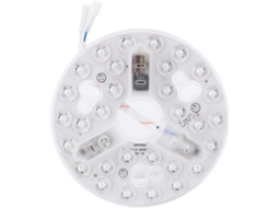 Kit De Luz Led Para Ventilador Teto 5,3 Polegadas, 15w, 3 Cct,