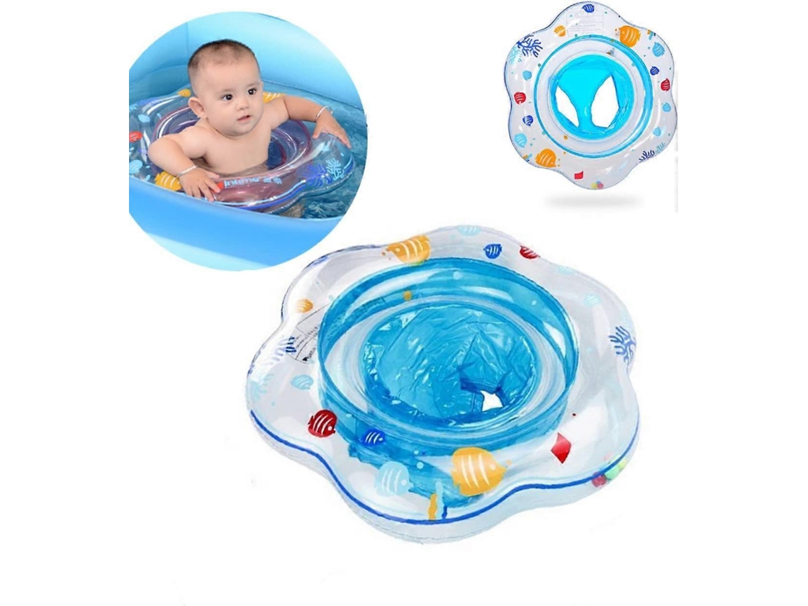 Boia De Natação Inflável Para Bebês E Crianças, Assento De Segurança Para Natação De 3 Meses A 3 Anos (azul) -aquaforge