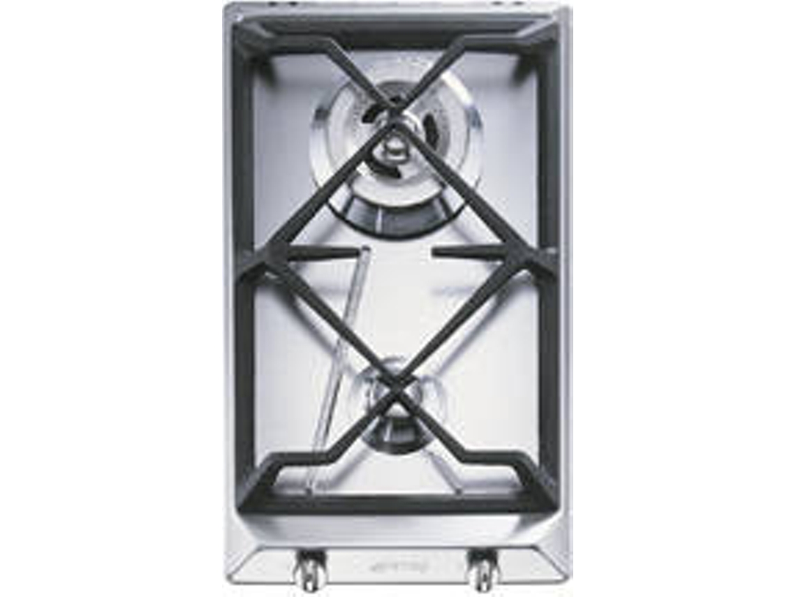 Placa de Gás SMEG SRV532GH3 (Gás Natural - 30 cm - Inox)