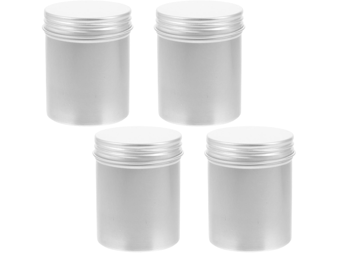 4 Pièces 80ml Petit Bocal De Rangement Compact